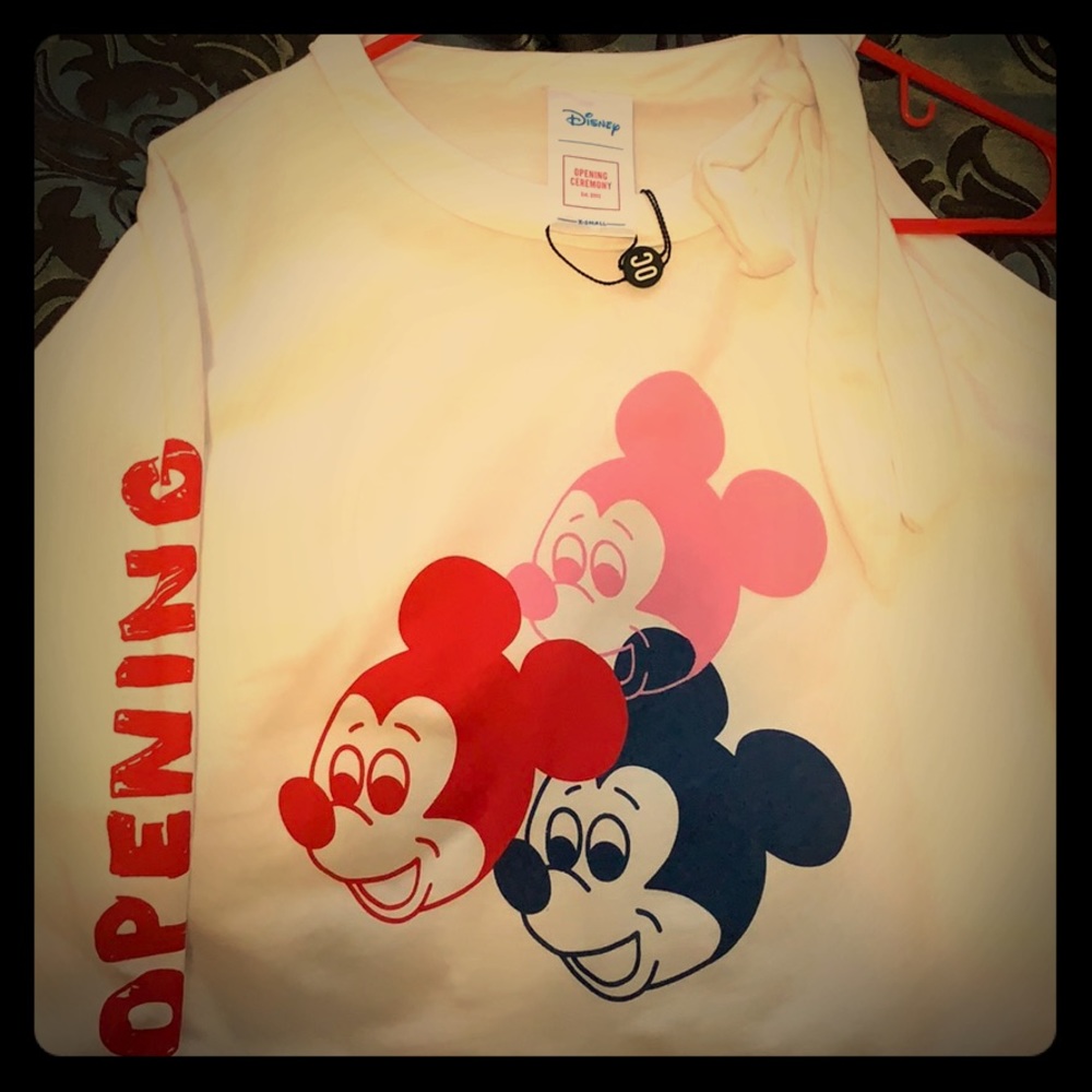 Mickey Mouse sweatshirt dress by Opening Ceremony